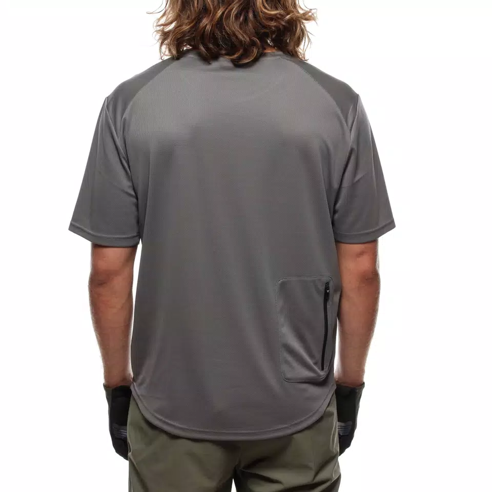 HG OMNIA JERSEY SS - MAILLOT DE VÉLO MANCHES COURTES POUR HOMME - GREY - 6
