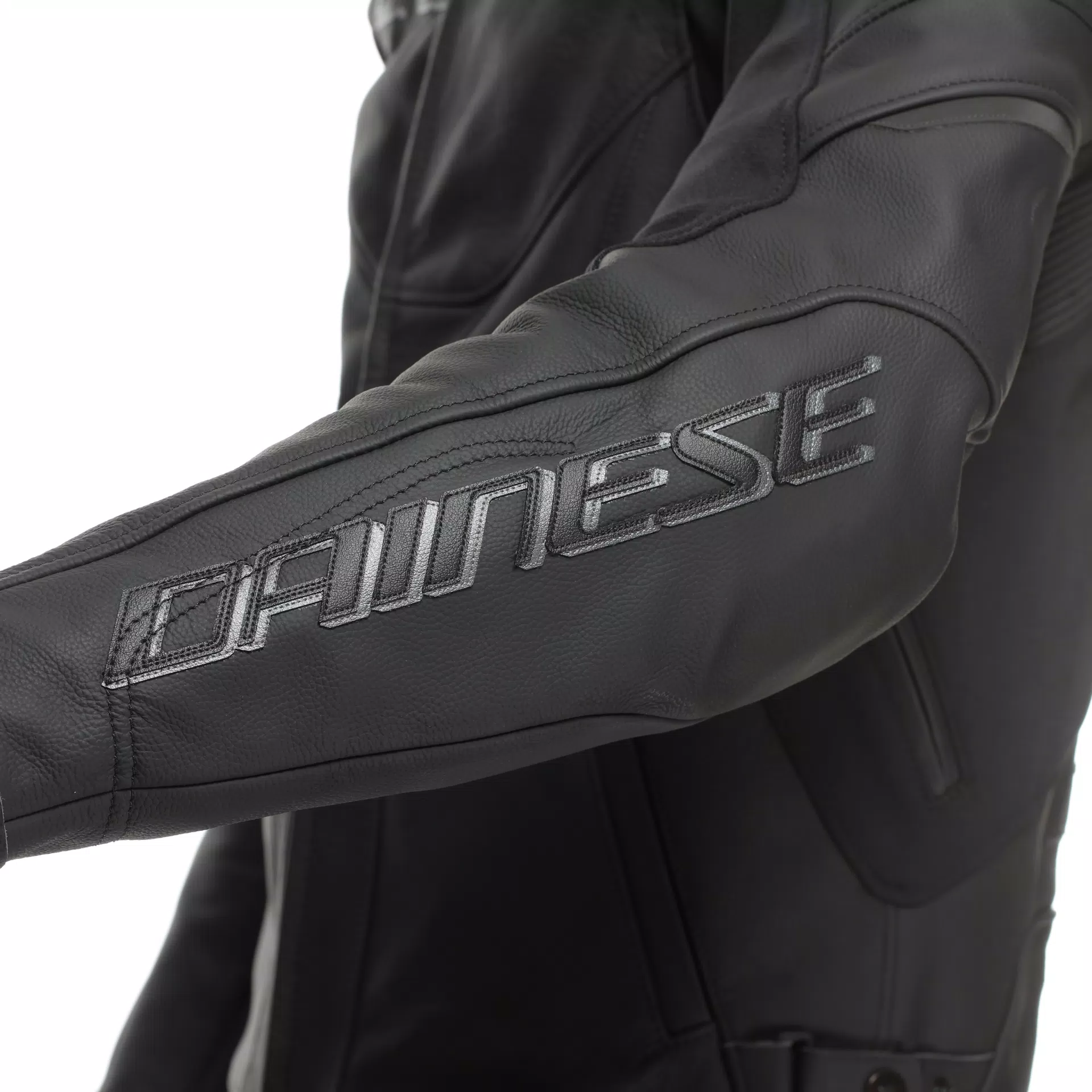 RACING 5 - MEN LEATHER MOTORCYCLE JACKET SHORT/TALL FIT (S/T)