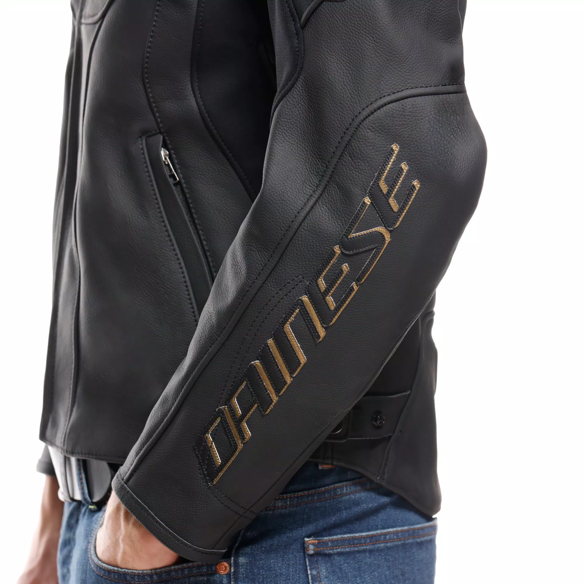 RACING 5 - MEN LEATHER MOTORCYCLE JACKET