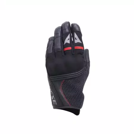 NAMIB - MEN'S MOTORCYCLE TEXTILE GLOVES - BLACK/BLACK - 1