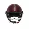 MOMODESIGN FGTR EVO MATT AMARENA / SILVER - JET HELMET WITH DUAL VISOR E2206