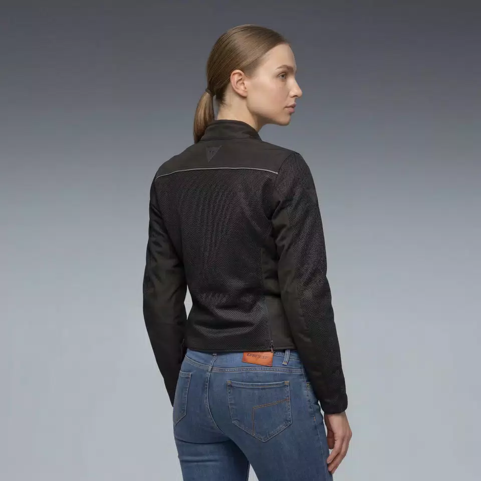 LISBONA AIR TEX - GIACCA MOTO ESTIVA IN TESSUTO DONNA - BLACK - 4