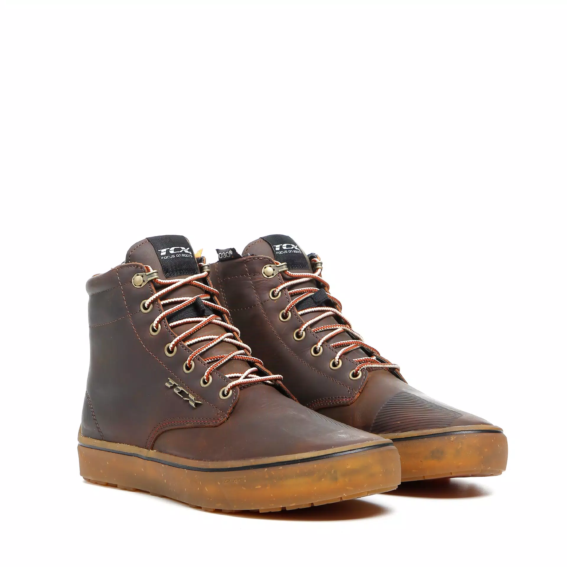 DARTWOOD WP MEN'S WATERPROOF MOTORCYCLE SHOES - BROWN