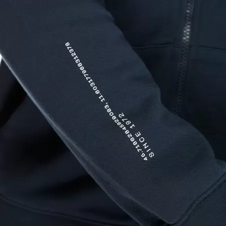 SPEED DEMON - HOODIE 100% KATOEN MET VOLLEDIGE RITS - CARBONIO - 5