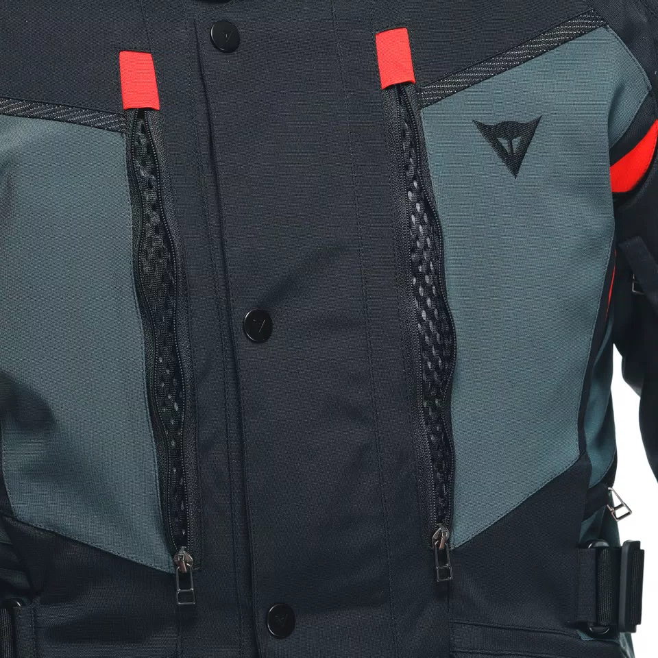 CARVE MASTER 3 GORE-TEX® - MEN'S WATERPROOF MOTORCYCLE JACKET - BLACK/EBONY/LAVA-RED - 12