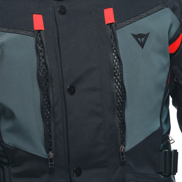 carve-master-3-gore-tex-giacca-moto-impermeabile-uomo-black-ebony-lava-red image number 11