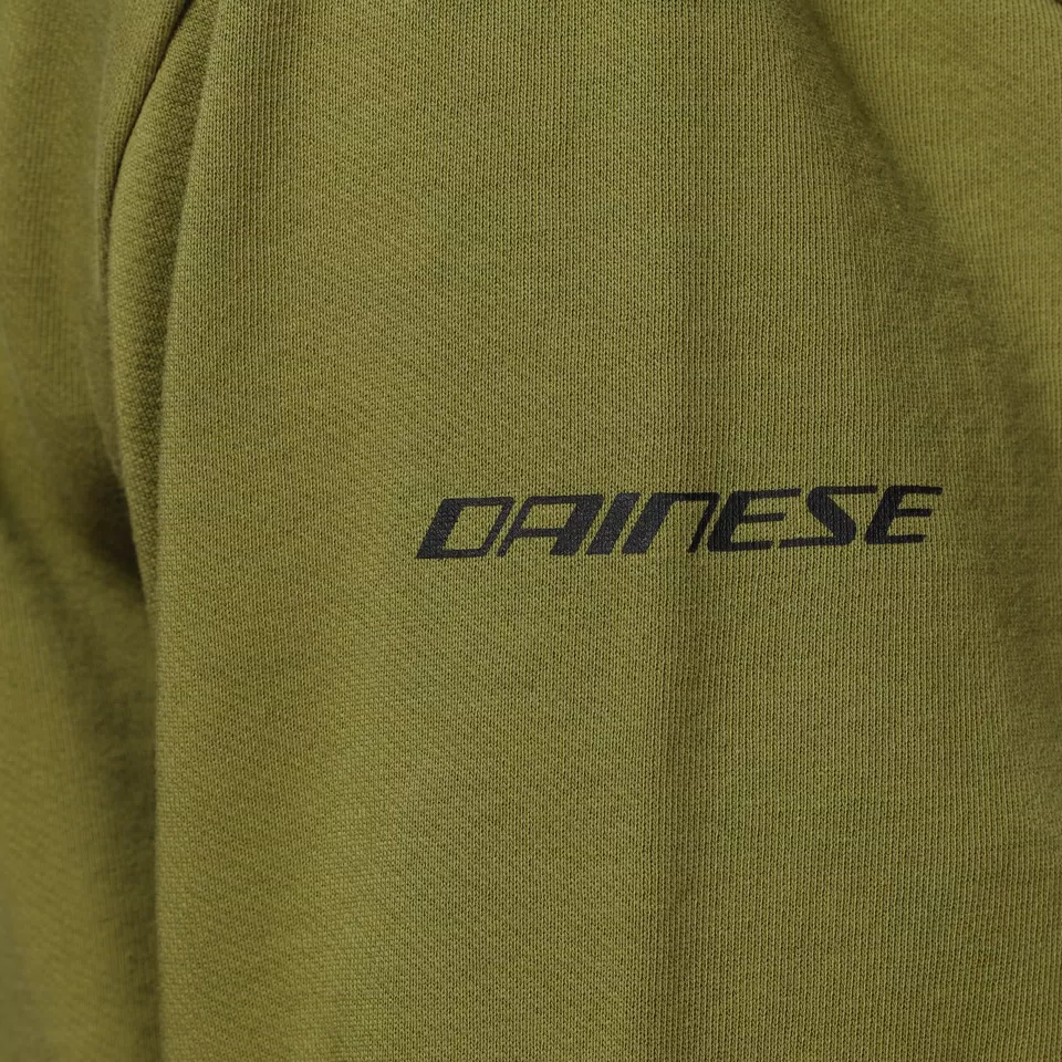 SPEED DEMON - FULL-ZIP 100% COTTON HOODIE - OLIVE BRANCH - 5