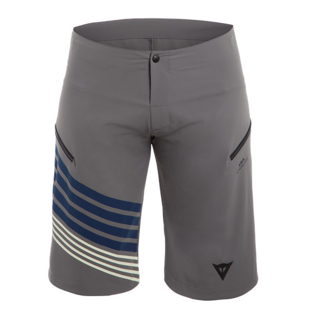 AWA SHORTS GARGOYLE/BLACK-IRIS/TENDER-YELLOW- Pantalons