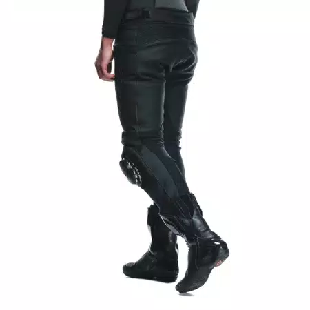 DELTA 4 - MOTORRADHOSE AUS LEDER HERREN - BLACK/BLACK - 7