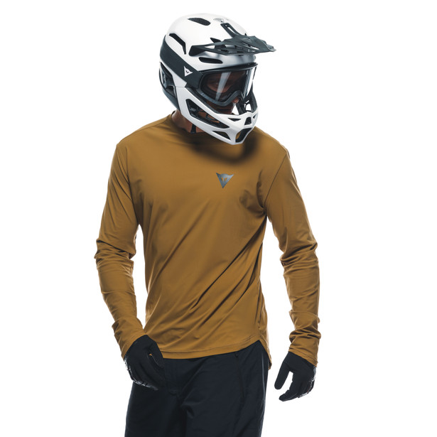 hgr-jersey-ls-camiseta-bici-manga-larga-hombre-butter-nut image number 2