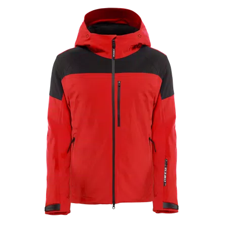 SPEED DEMON LAB DOMEAIR™ PRO - MEN’S SKI JACKET - RACING RED/STRETCH LIMO - 1