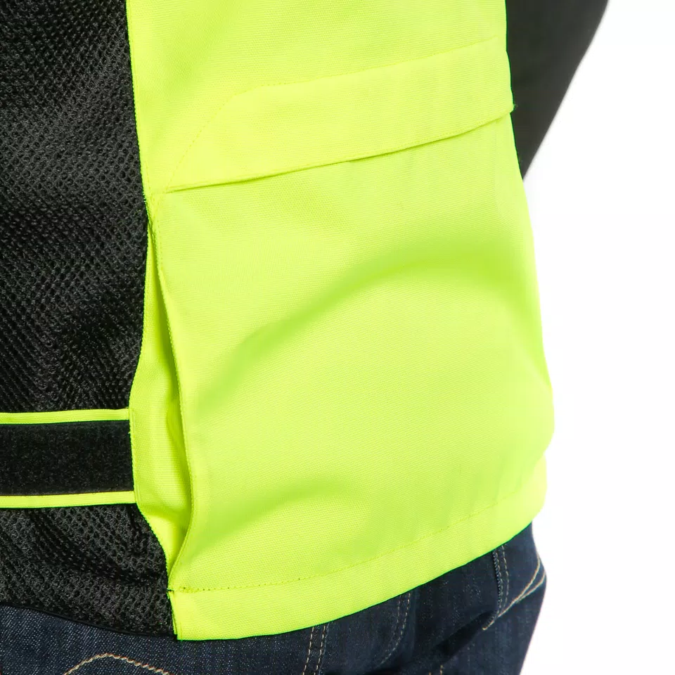 AIR TOURER TEX JACKET - FLUO-YELLOW/EBONY/BLACK - 14