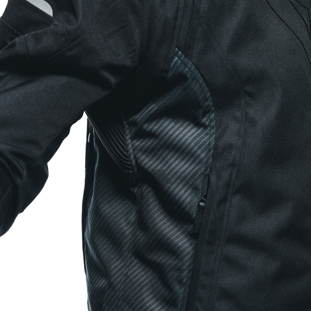 avro-5-tex-giacca-moto-in-tessuto-uomo-black-black-black image number 8