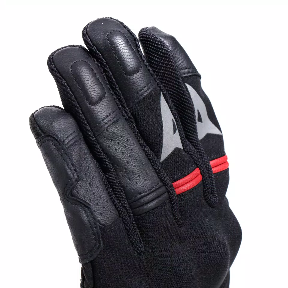 NAMIB - MEN'S MOTORCYCLE TEXTILE GLOVES - BLACK/BLACK - 6