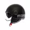 MOMODESIGN FGTR EVO MATT BLACK / SILVER - JET HELMET WITH DUAL VISOR E2206