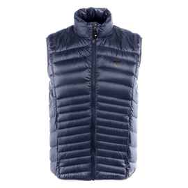 PACKABLE DOWNVEST MAN BLACK-IRIS