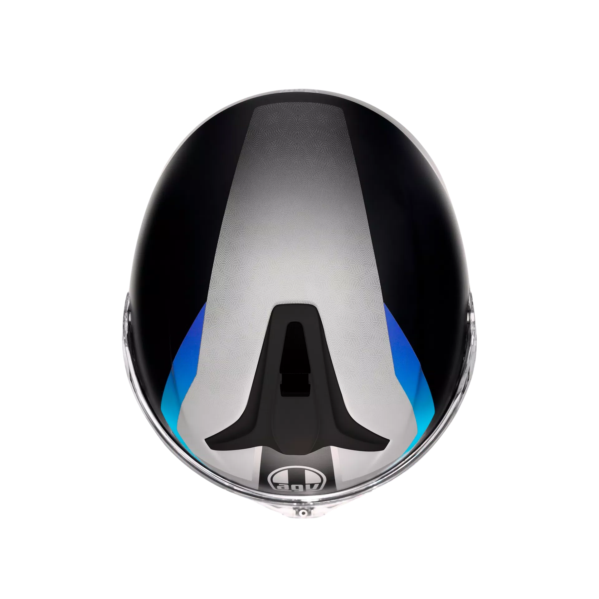 TOURMODULAR STRAY MATT BLACK/GREY/BLUE - MOTORRAD MODULARHELM E2206
