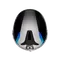 TOURMODULAR STRAY MATT BLACK/GREY/BLUE - MOTORBIKE FLIP UP HELMET E2206