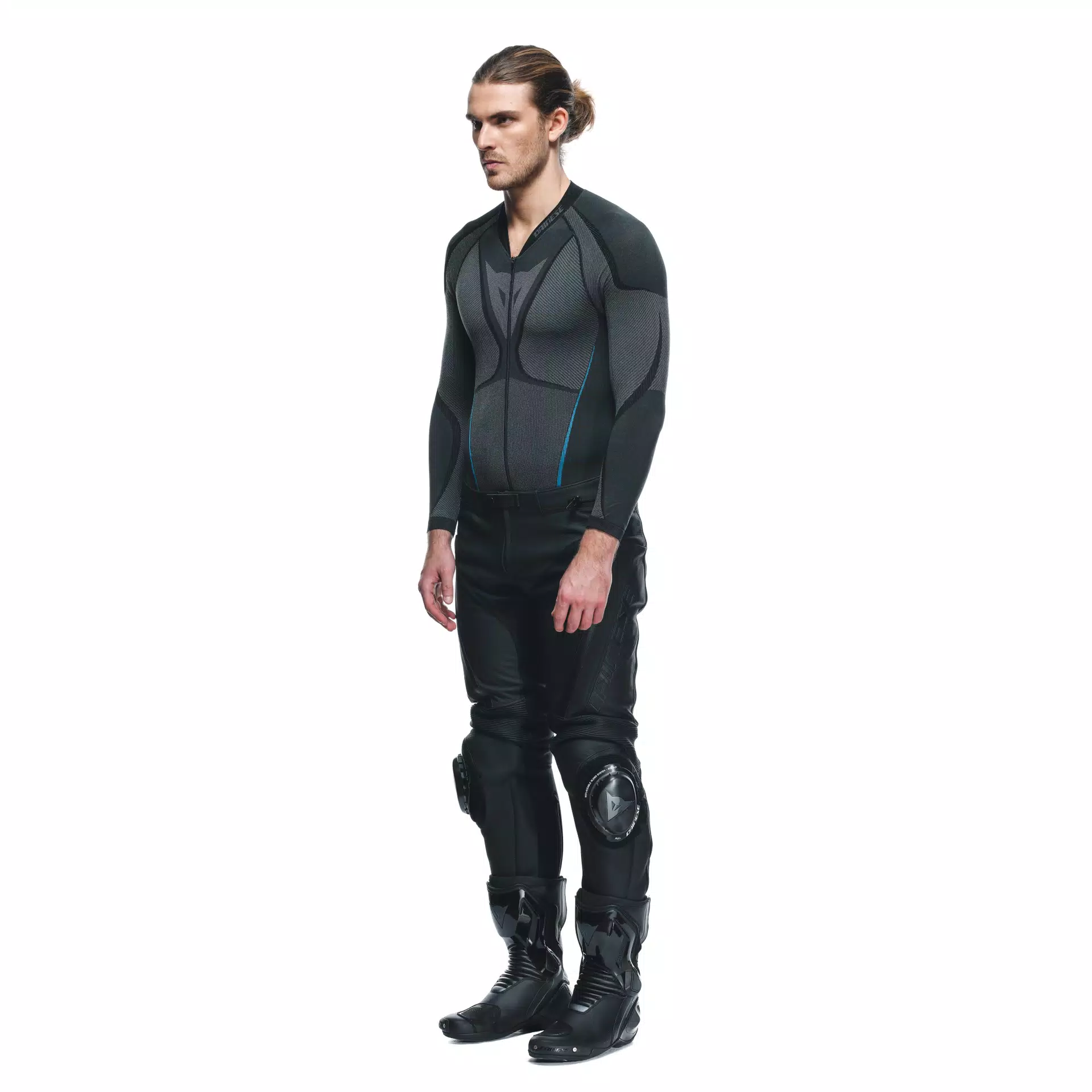 DELTA 4 - PANTALONI MOTO CONFORMATI IN PELLE UOMO