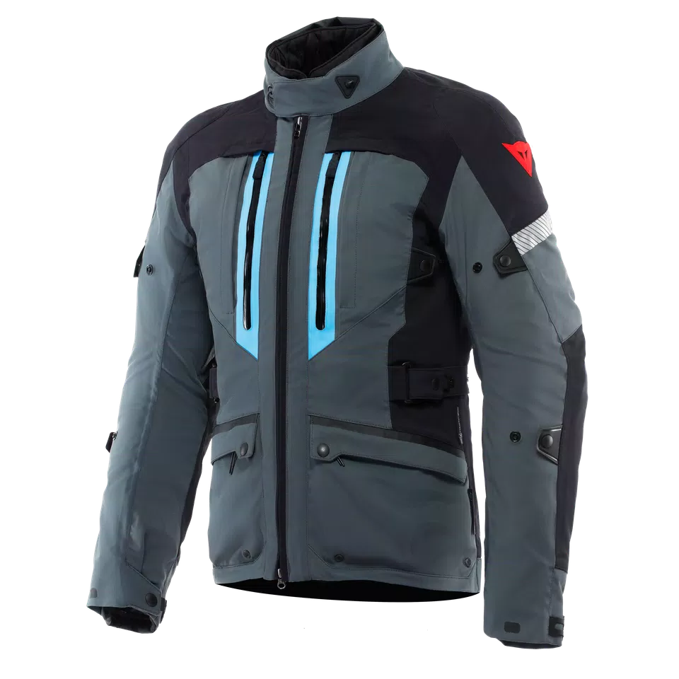 MANGEN ABSØLUTESHELL™ PRO - MEN TOURING MOTORCYCLE JACKET - EBONY/BLACK - 1