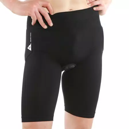 TRAIL SKINS - HEREN FIETS BESCHERMENDE SHORTS - BLACK - 3