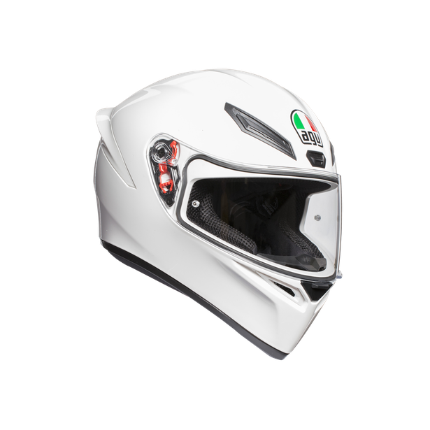 Motorcycle helmet sport: K1 Solid Ece2205 - White - AGV Helmets