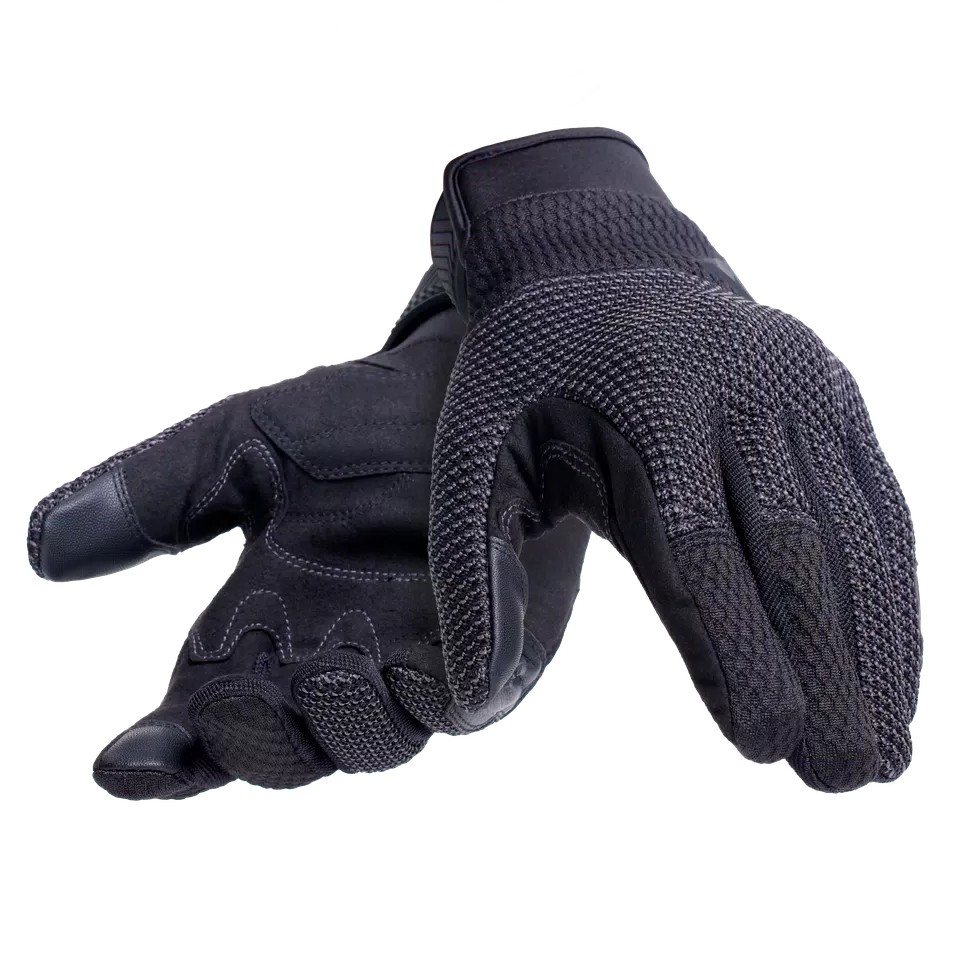 TORINO WOMAN GLOVES - BLACK/ANTHRACITE - 5