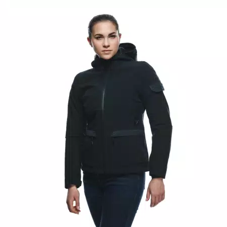 CENTRALE ABSØLUTESHELL™ PRO - WOMEN'S WATERPROOF MOTORCYCLE JACKET - BLACK - 5