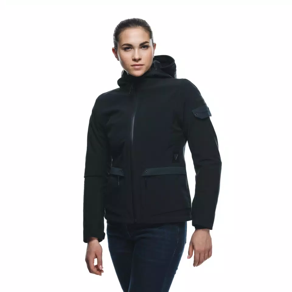 CENTRALE ABSØLUTESHELL™ PRO - WOMEN'S WATERPROOF MOTORCYCLE JACKET - BLACK - 5