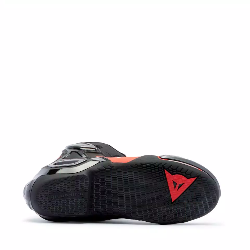 AXIAL 2 BOOTS - BLACK/RED-FLUO - 4