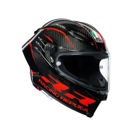PISTA GP RR PERFORMANCE CARBON/RED - MOTORBIKE FULL FACE HELMET E2206 DOT -  - 1