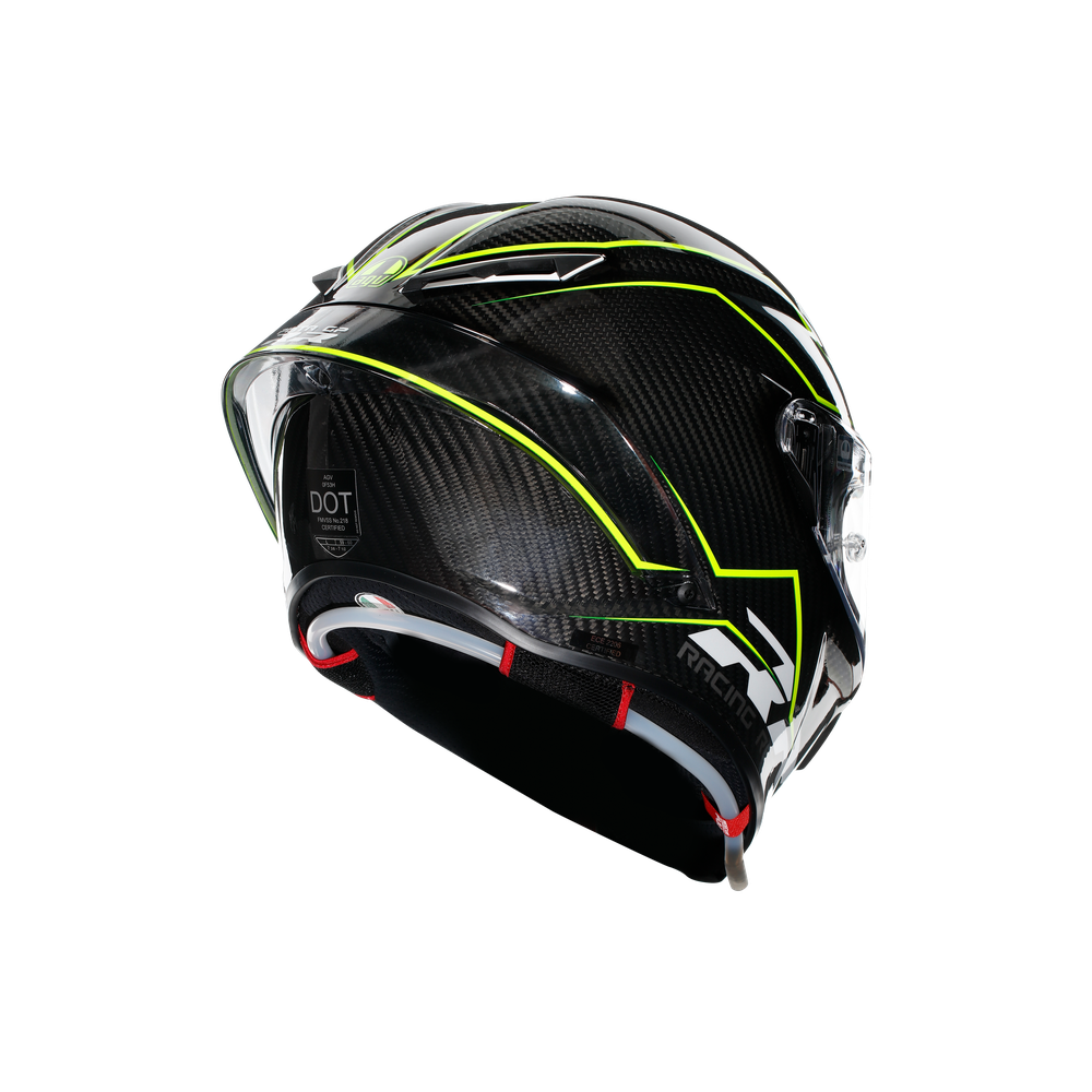 pista-gp-rr-performante-carbon-lime-casco-moto-integral-e2206-dot image number 5