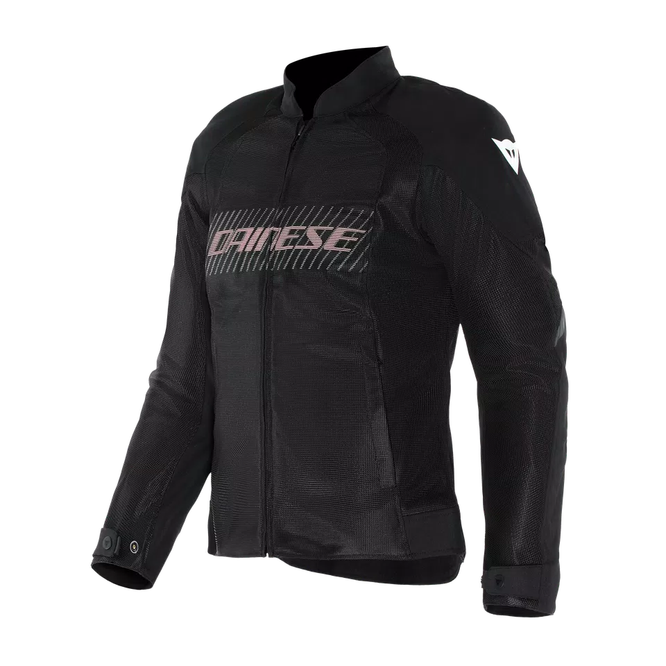 HEROSPHERE AIR - DAMES ZOMER MOTORFIETS JAS - BLACK/WHITE/PEACH - 2