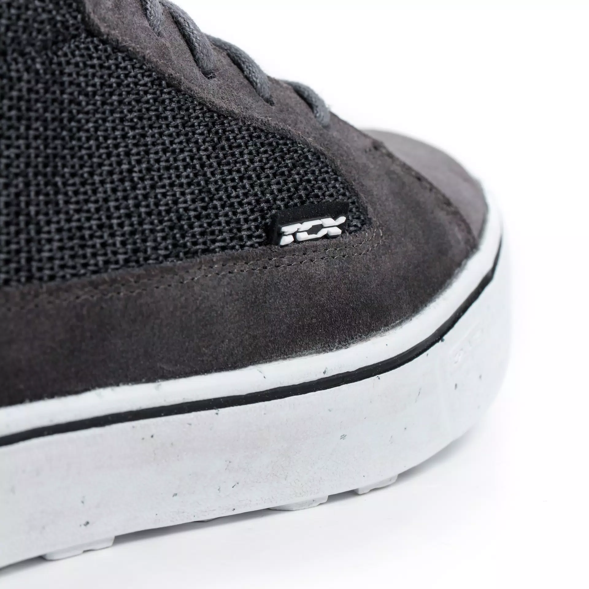 STREET 3 AIR MEN'S SUMMER MOTORCYCLE SHOES - GREY/WHITE