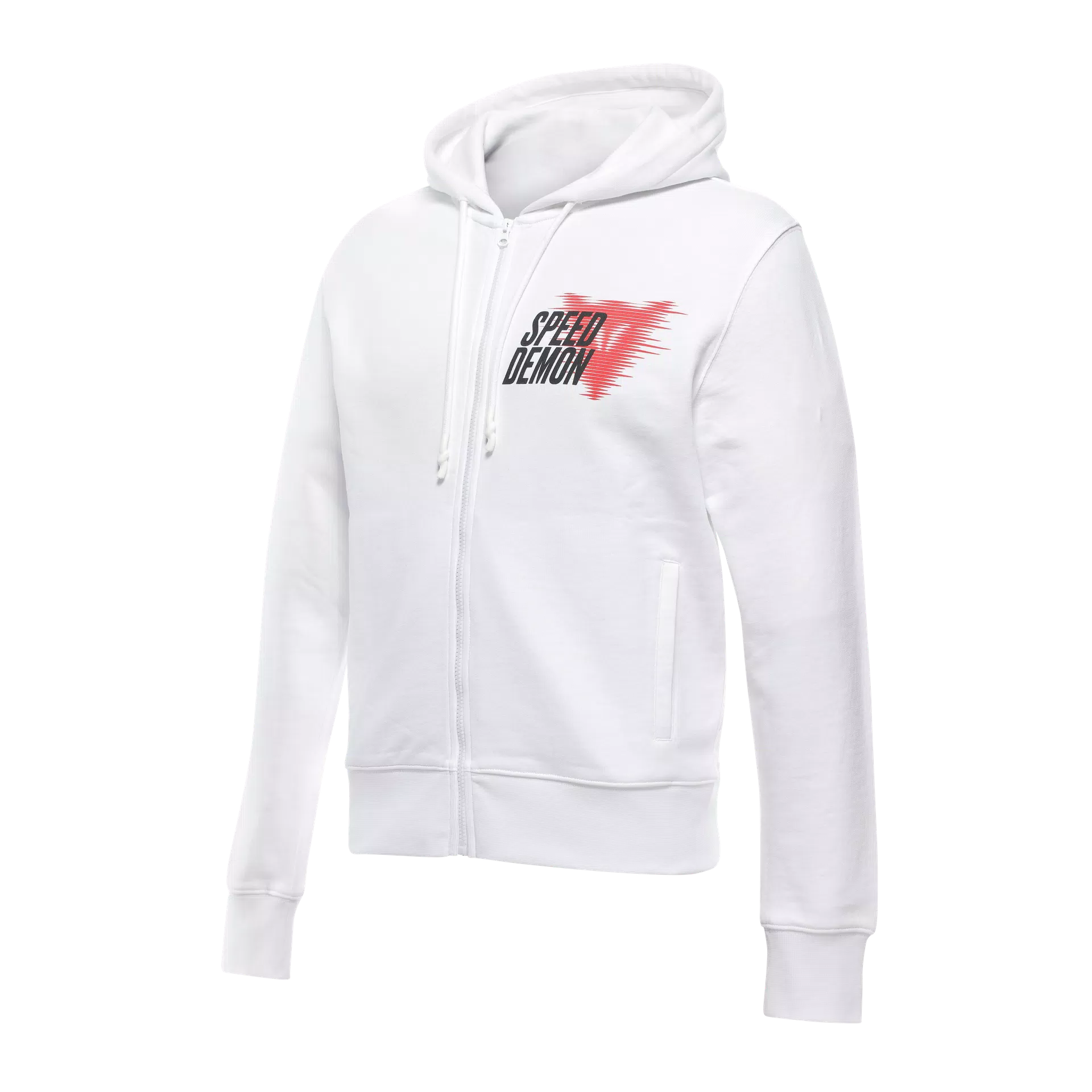 SPEED DEMON VELOCE MEN S HOODIE BRILLANT WHITE Dainese
