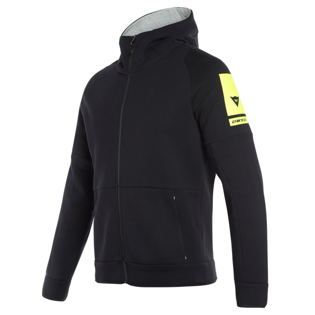 dainese-full-zip-hoodie-black image number 0