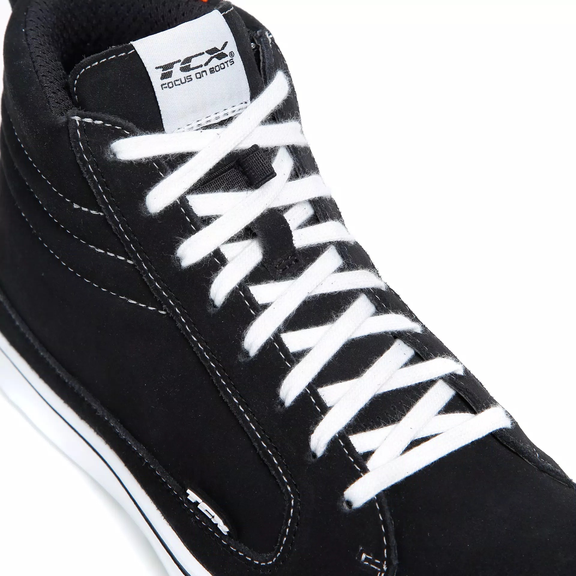 STREET 3 WP SNEAKER MOTO IMPERMEABILI UOMO - NERO/BIANCO
