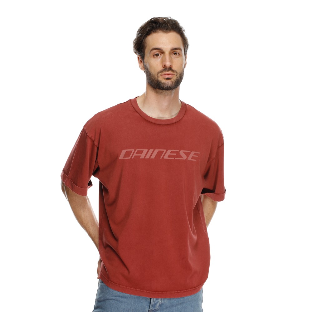 sfumata-t-shirt-col-rond-homme-red-pear image number 2