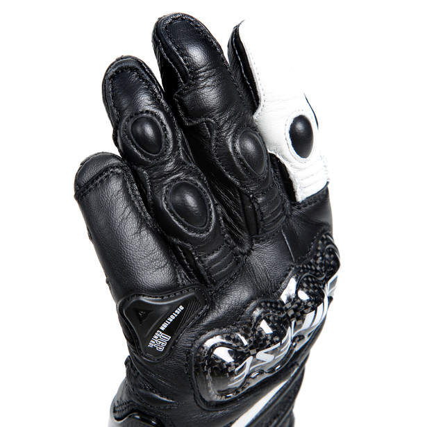 carbon-4-long-lady-leather-gloves-black-black-white image number 11