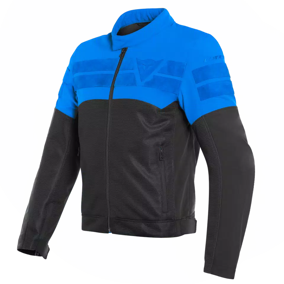 AIR-TRACK TEX JACKET - BLACK/LIGHT-BLUE - 1