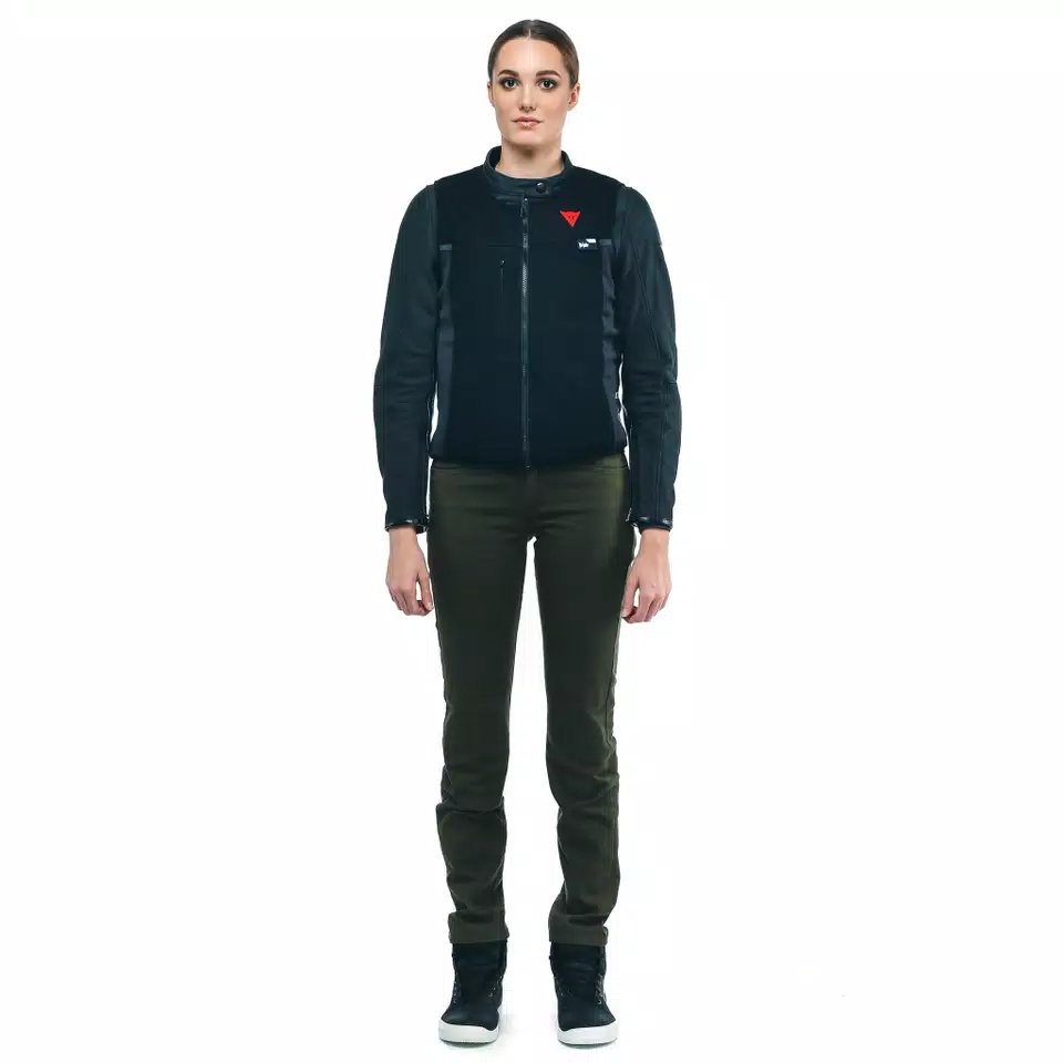 SMART JACKET - WOMEN'S MOTORCYCLE VEST WITH INTEGRATED AIRBAG - BLACK - 3