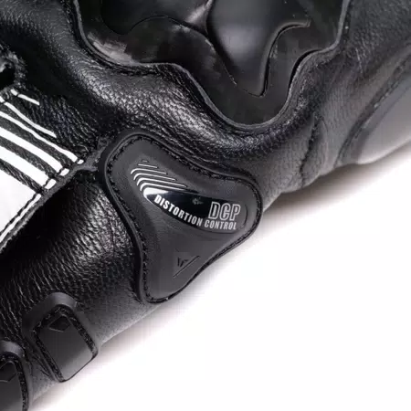 FIERO - LEREN RACE MOTORFIETSHANDSCHOENEN - BLACK/WHITE/RED-FLUO - 7
