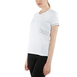 PADDOCK LADY T-SHIRT WHITE/GLACIER-GRAY- Casual Wear
