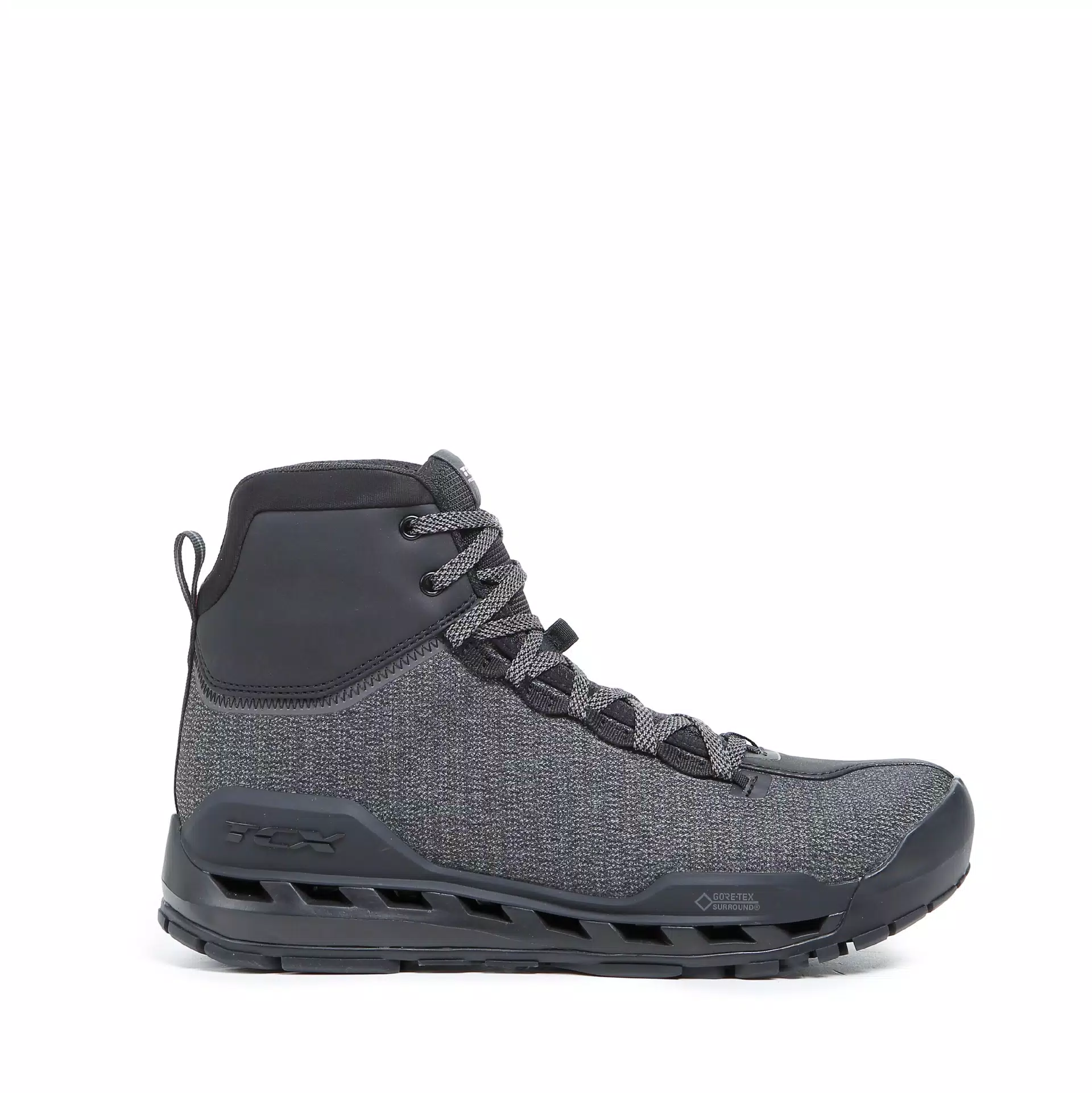 CLIMATREK SURROUND GTX MEN'S WATERPROOF MOTORCYCLE BOOTS - BLACK/GREY 