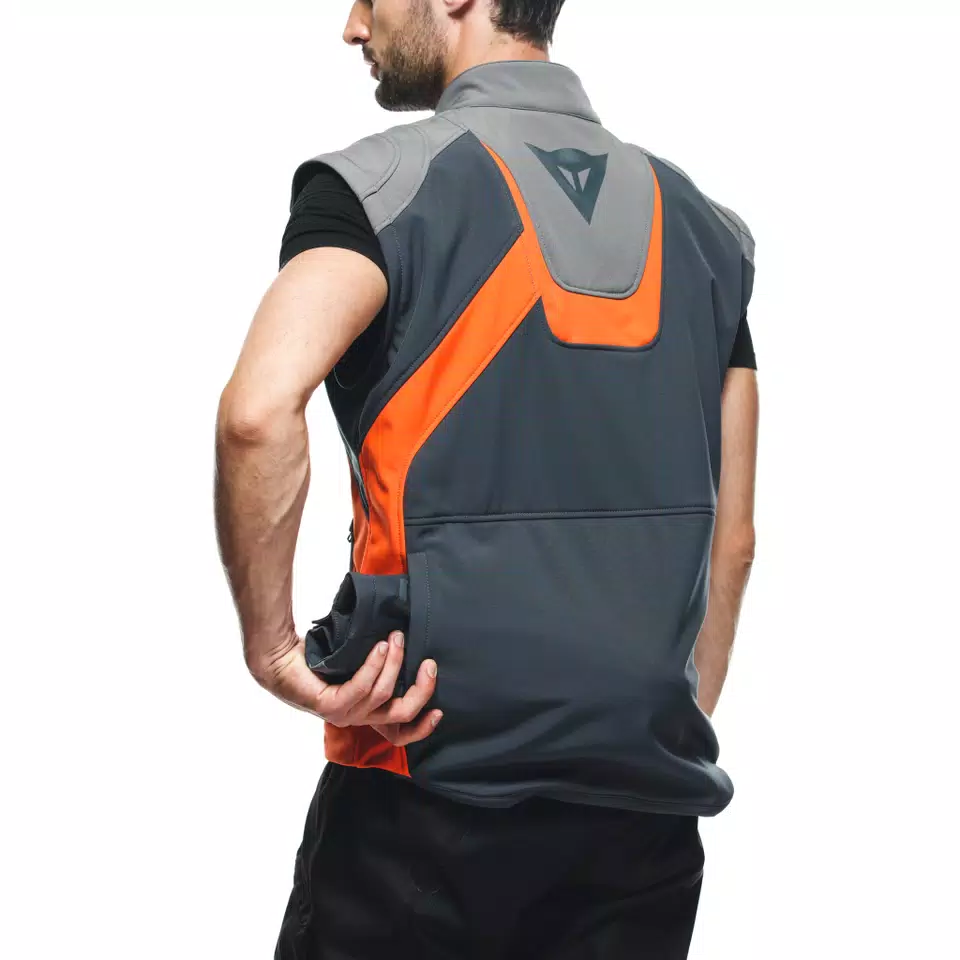RANCH TEX JACKET - EBONY/CHARCOAL-GRAY/FLAME-ORANGE - 14