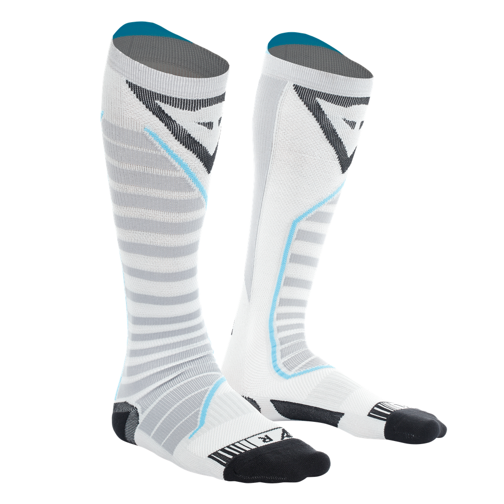 chaussettes-de-ski-techniques-longues-black-blue image number 0