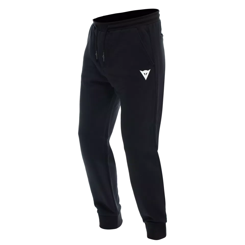 DAINESE LOGO - MEN'S SWEATPANTS - BLACK/WHITE - 1