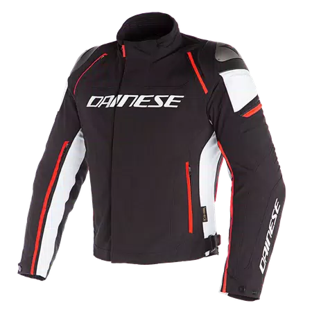 RACING 3 D-DRY&reg; JACKET - BLACK/WHITE/RED-FLUO - 1