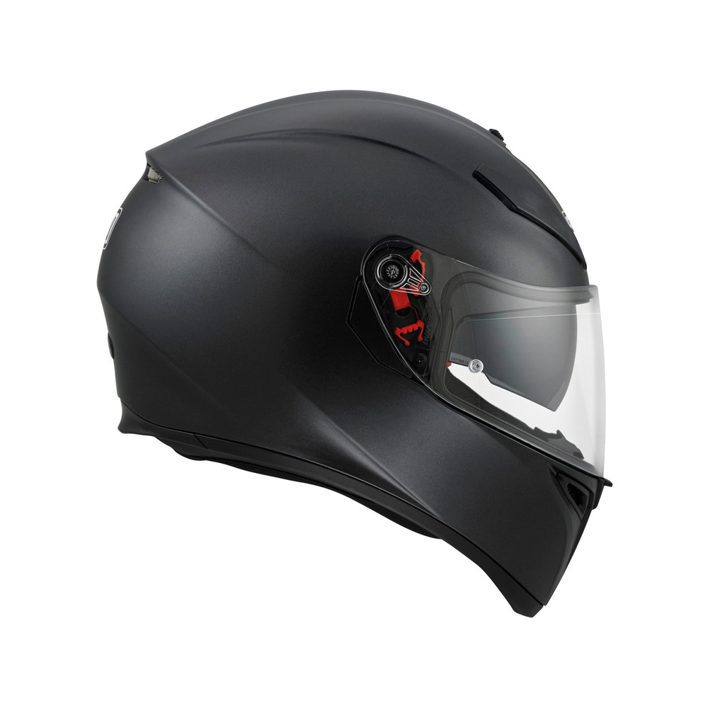 k3-sv-agv-dot-ece-solid-mplk-matt-black image number 1