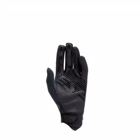 HGC HYBRID - UNISEX BIKE GLOVES - BLACK/BLACK - 3